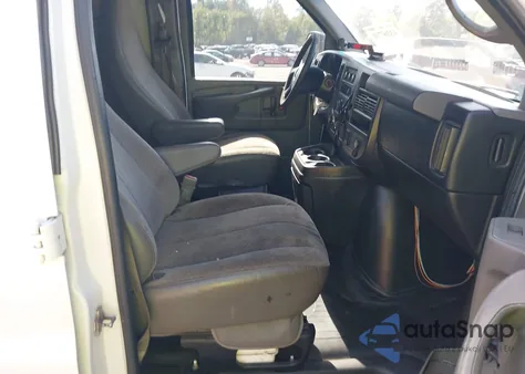 2015 GMC Savana 3500 Work Van from USA, damaged, VIN 1GTZ7UCG1F1110609